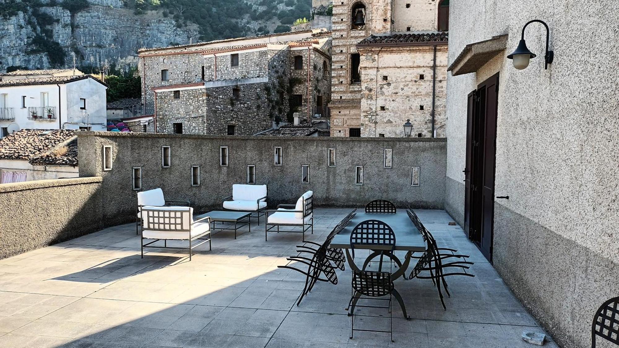 Antica Dimora Palazzo Rovitti Bed & Breakfast Cerchiara di Calabria Ngoại thất bức ảnh